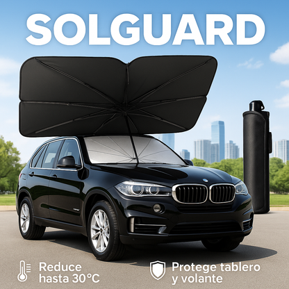 SolGuard™ – Parasol Plegable ,con diseño de paraguas